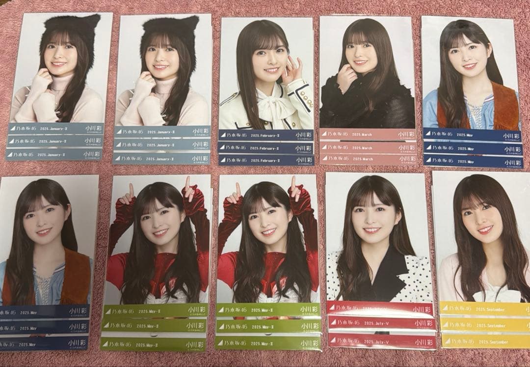 古*口様 乃木坂46 生写真　小川彩　40コンプ　0315-2