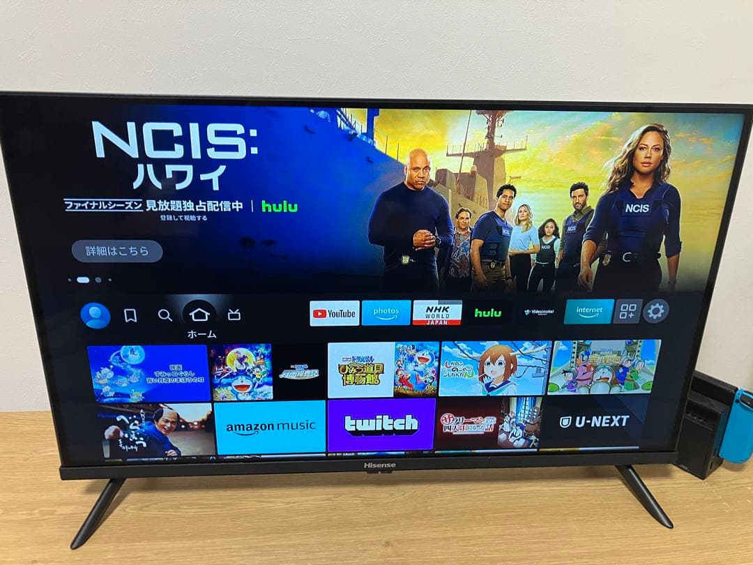 【美品】Hisense フルハイビジョンLED 32型液晶テレビ32A4N