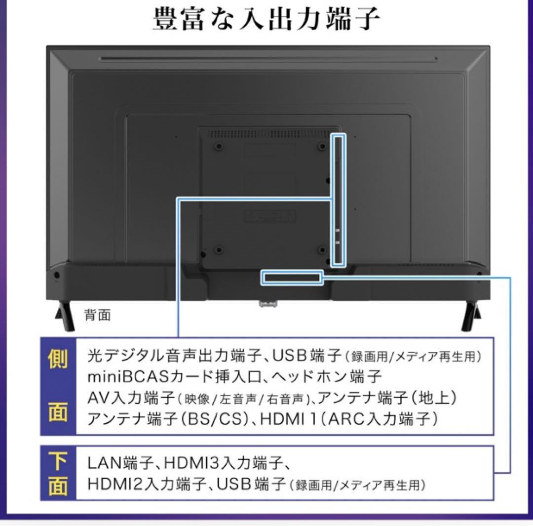 ChiQ 40インチ Google TV HDR対応