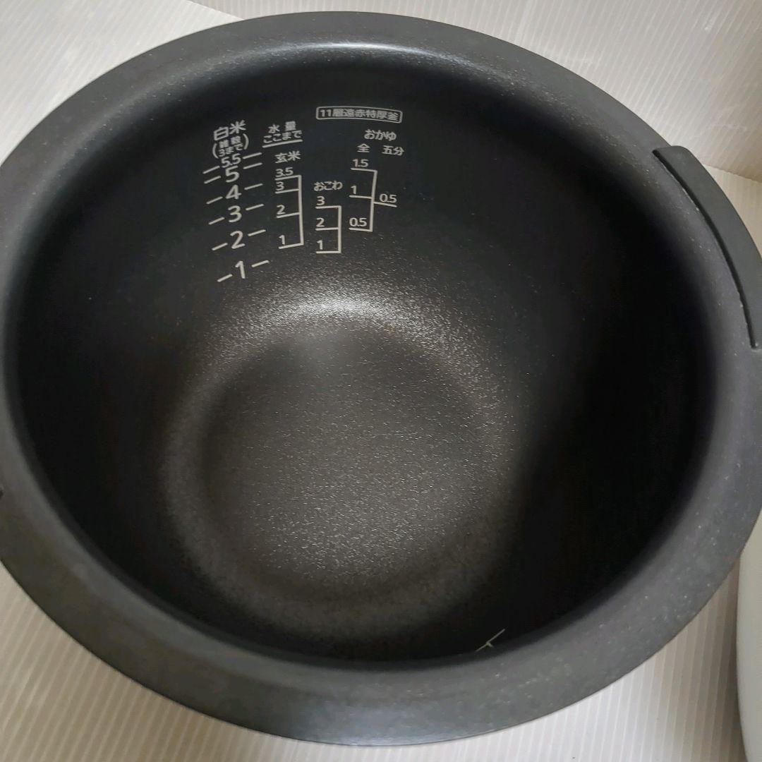 TIGERタイガー 圧力IH炊飯器 JPB-G101 クールホワイト5.5合炊き