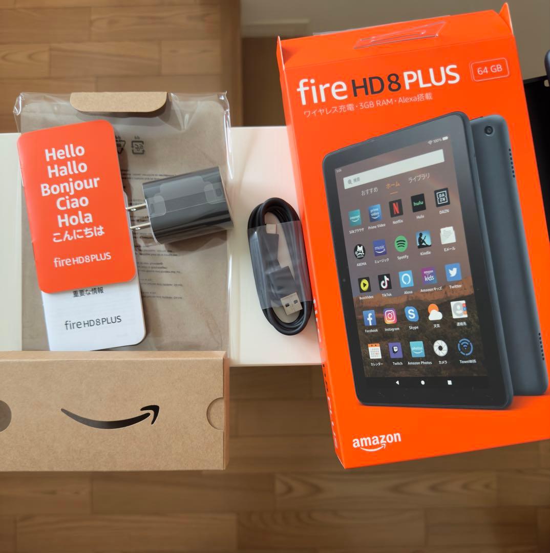 fire HD 8 PLUS 64GB純正ケース付き