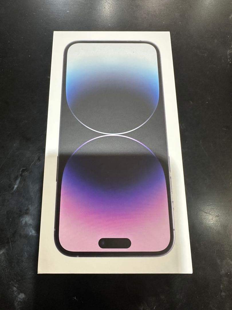 【 箱付美品！修理歴無し】iPhone14promax 512GB本体