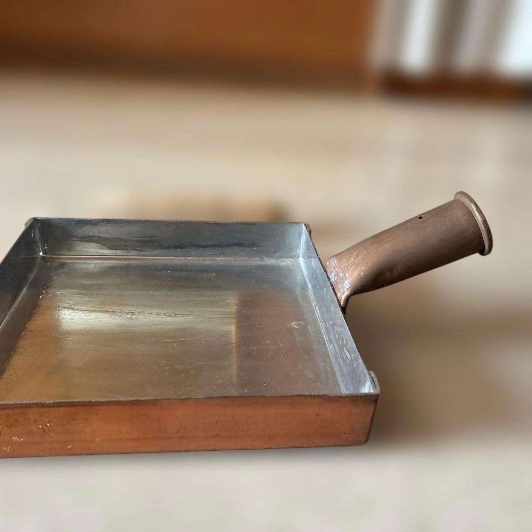 銅製　卵焼き器