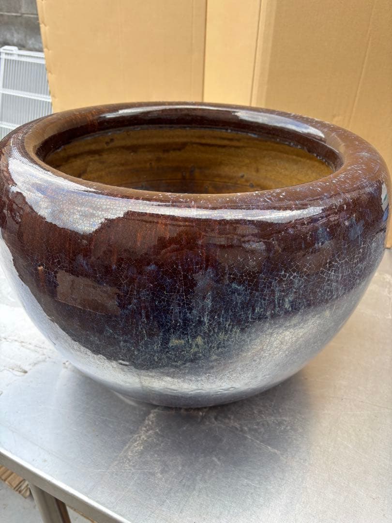 陶器　火鉢・花鉢