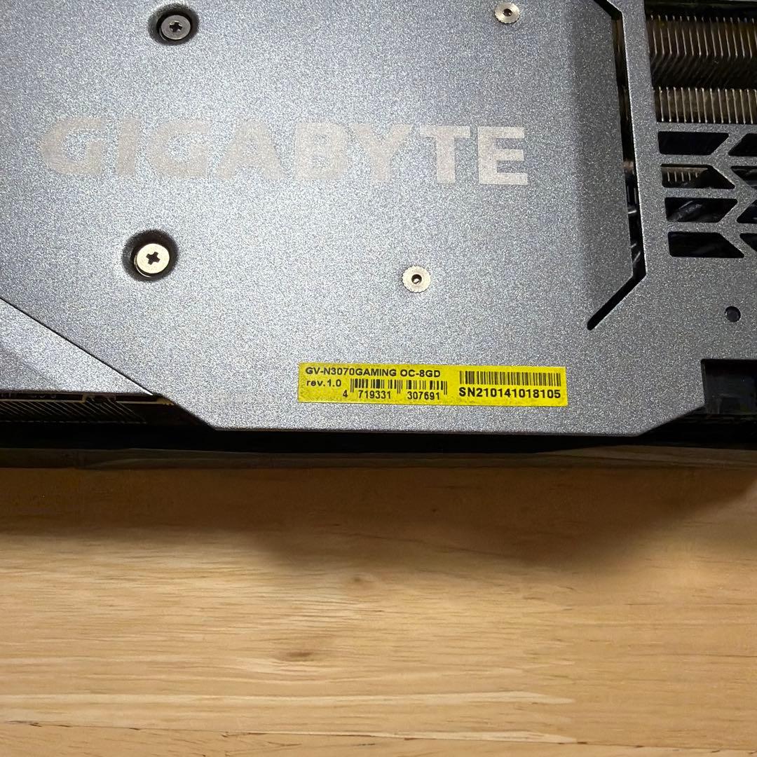 グラフィックボード・グラボ・ビデオカード GIGABYTE GEFORCE RTX 3070 GAMING OC 8G
