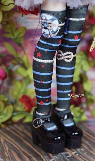 WR90 BJD　1/4 ドール 衣装 人形服 紺碧 9点セット　ハンドメイ