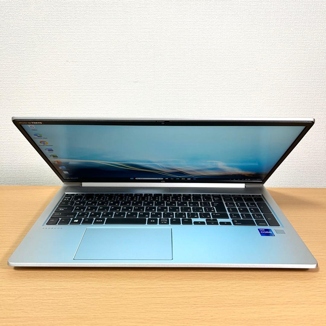 美品 HP 450G8 i7 512GB 32GB 15型 FHD Office