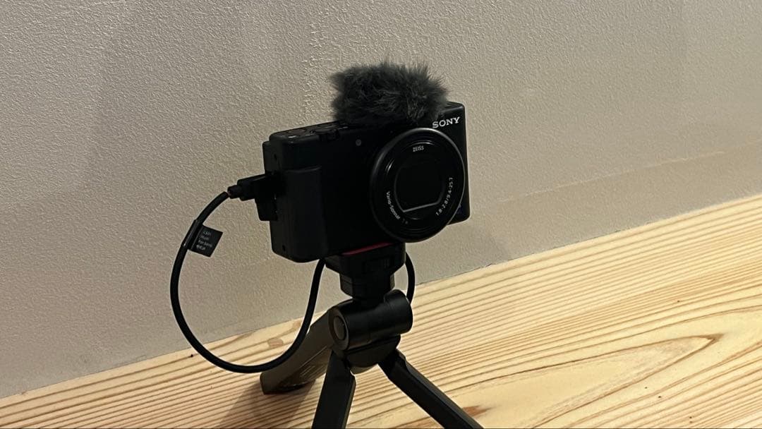 ※ほ　【美品】SONY ZV-1本体+シューティンググリップ
