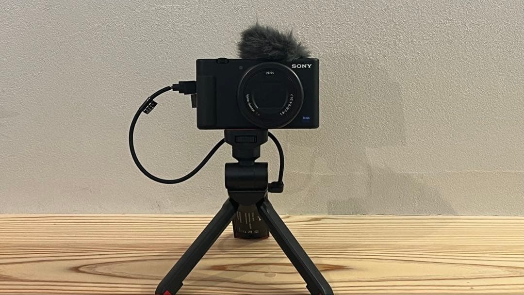 ※ほ　【美品】SONY ZV-1本体+シューティンググリップ
