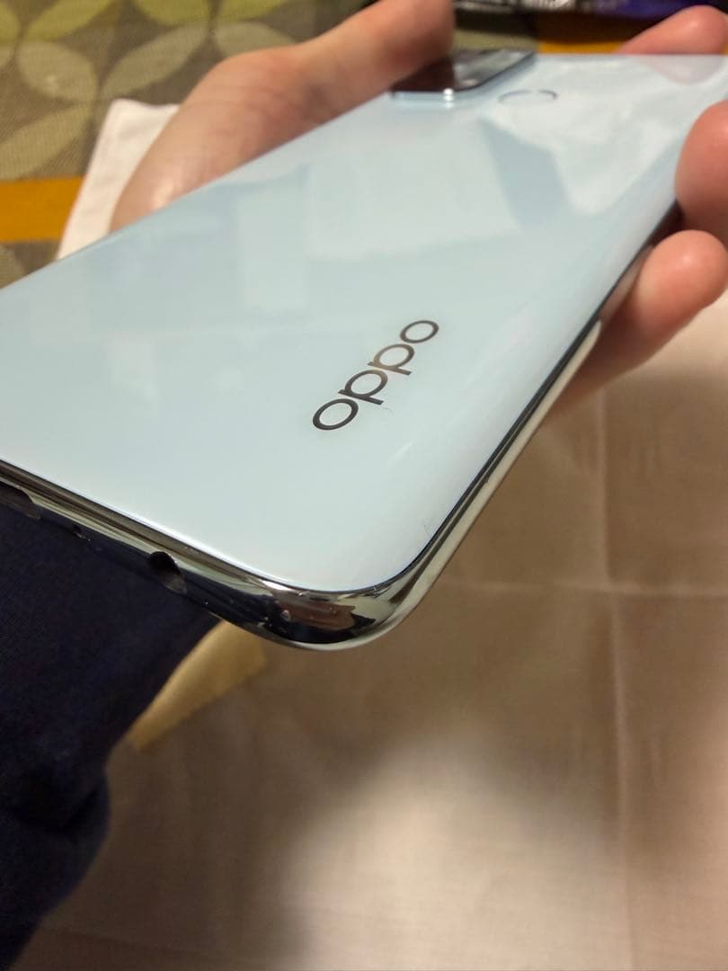 OPPO reno5A アイスブルー　SIMフリー