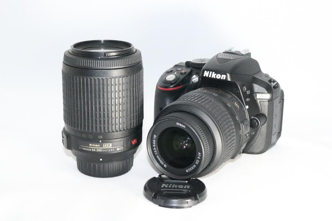 ⭐人気品 ダブルレンズセット Nikon D5300 ⭐高機能 初心者 一眼レフ