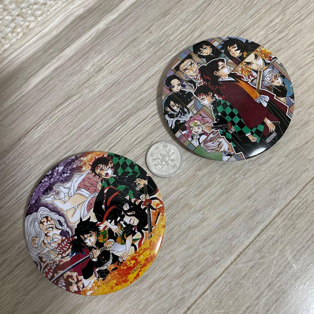 鬼滅の刃　缶バッジ2点セット　限定品　24時間以内発送
