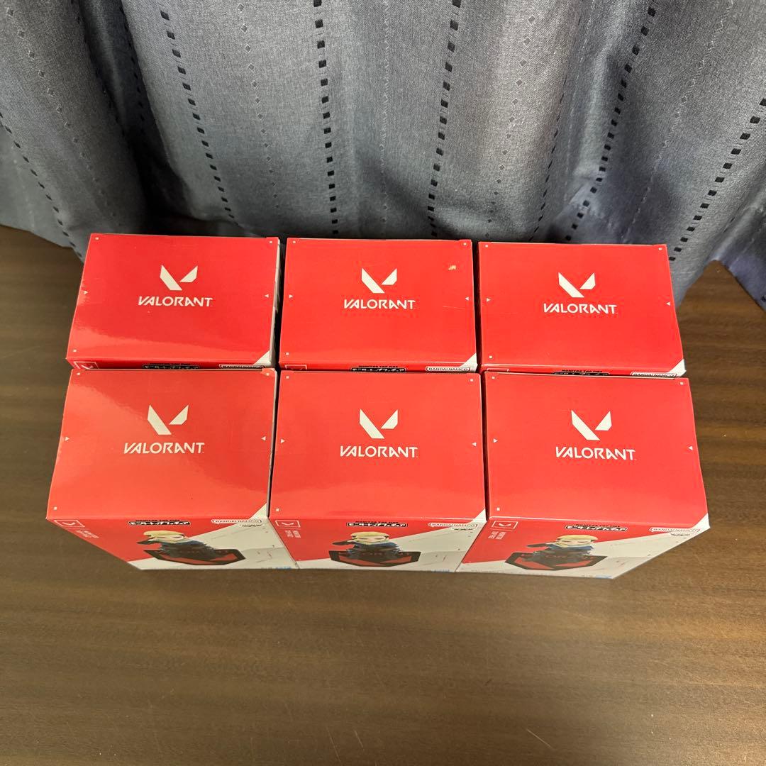 VALORANT モニタートップフィギュア フェニックス ソーヴァ 6個セット
