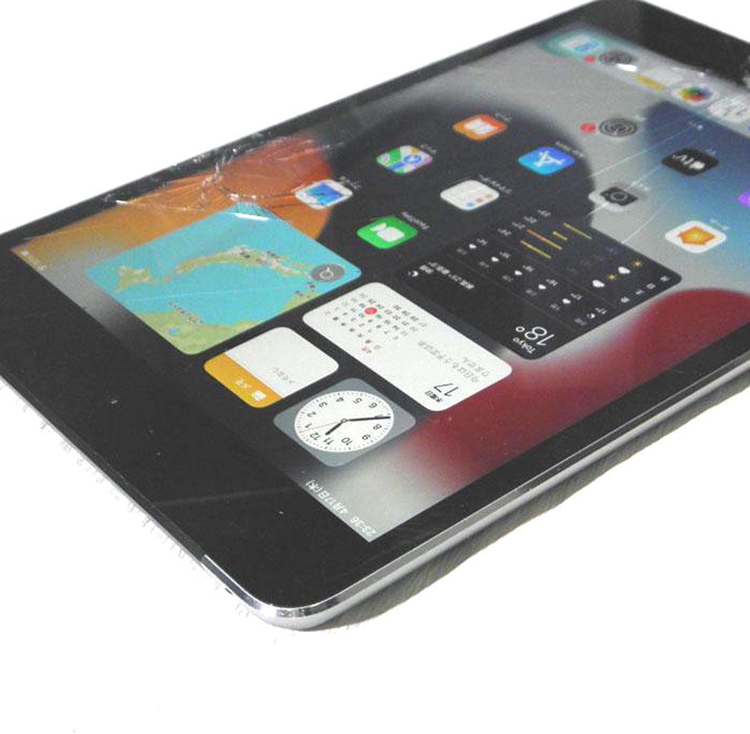 iPad mini 4（第4世代）SIMフリー★バッテリー最大容量92％　罅有