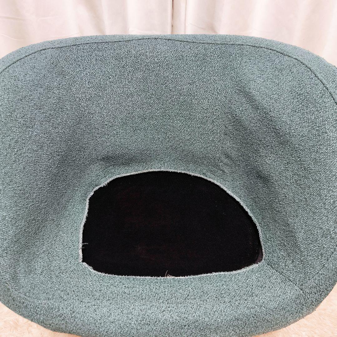 大人気　M-ROUND CHAIR ML COVERING オーク材回転チェア