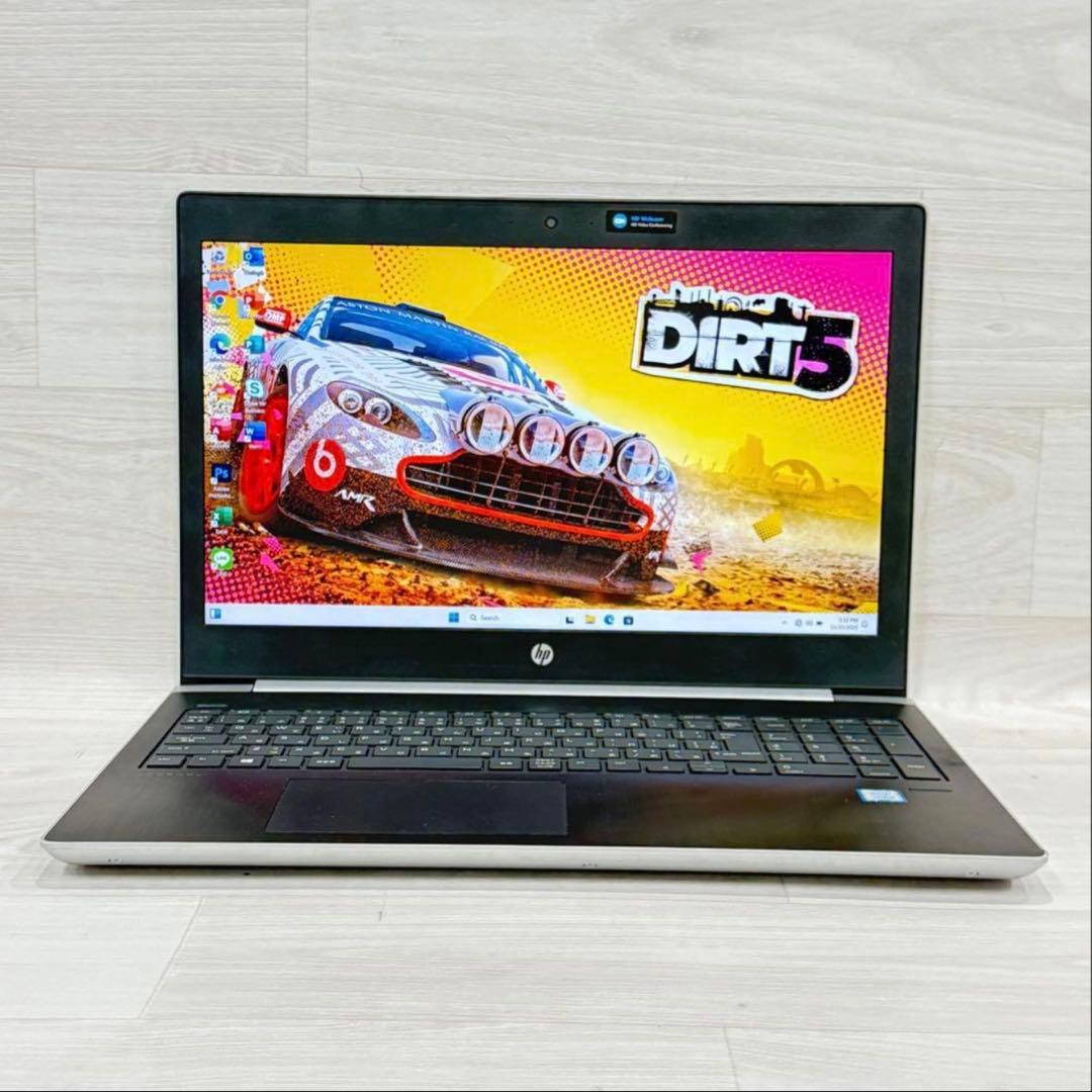 8世代HP ProBook エイチピーノート/8GB/256GB+500フルHD