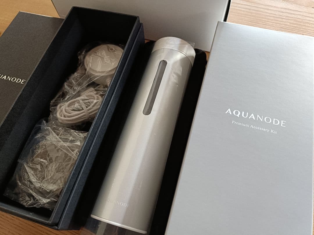 ★新品未開封★AQUANODE★プレミアムキット★シルバー★水素水生成器