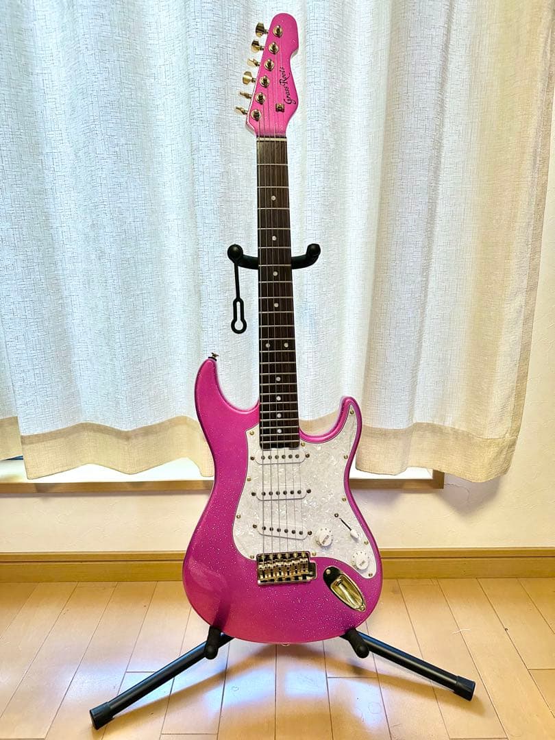 【超美品】G-SNAPPER-TO 大村孝佳ミニエレキギター 6弦Elixir弦