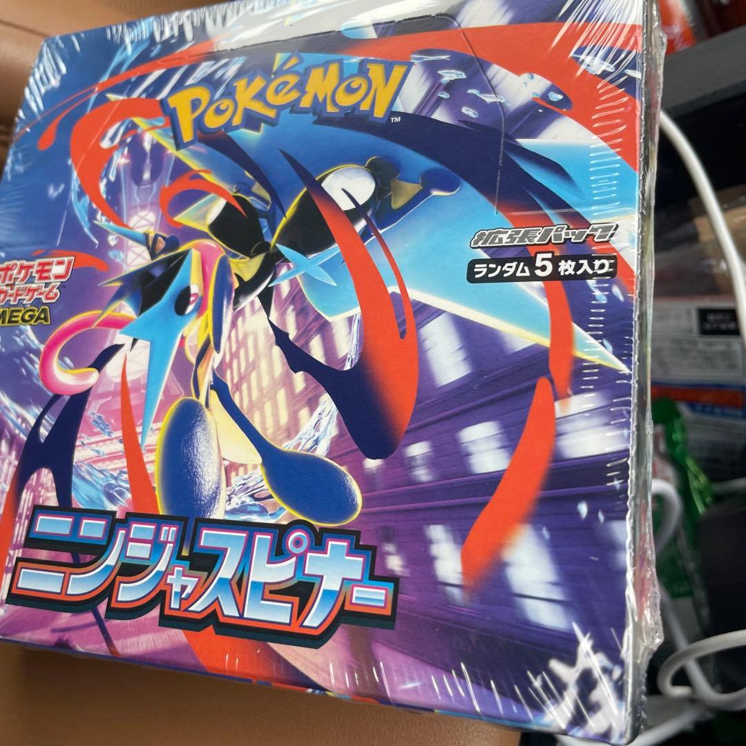早い者勝ち ポケモンカードニンジャスピナー 1BOX 新品未開封 シュリンク付き
