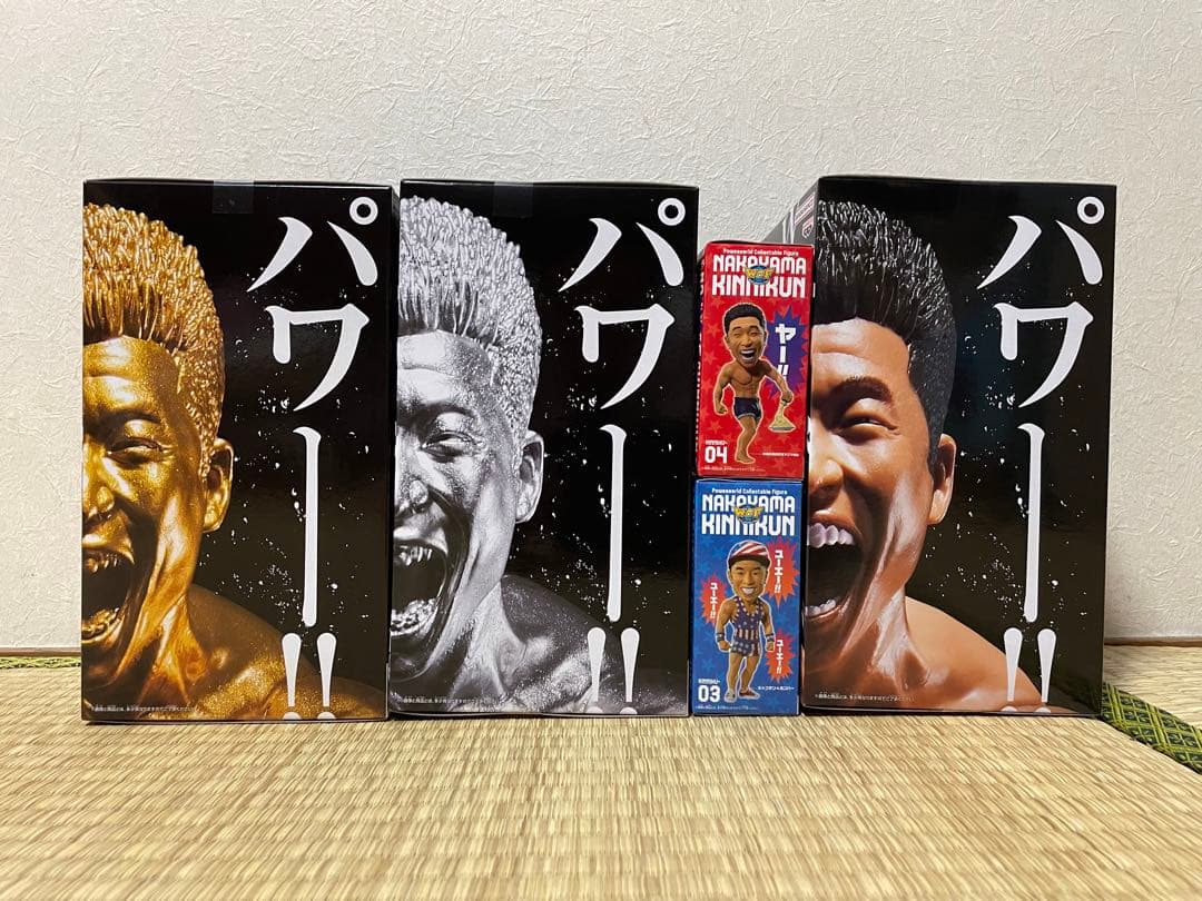 MUSCLE STARS PIECE なかやまきんに君 フィギュア 5個