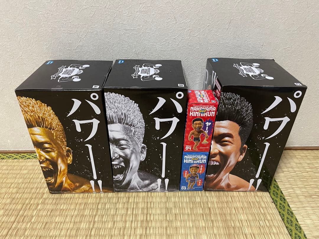 MUSCLE STARS PIECE なかやまきんに君 フィギュア 5個