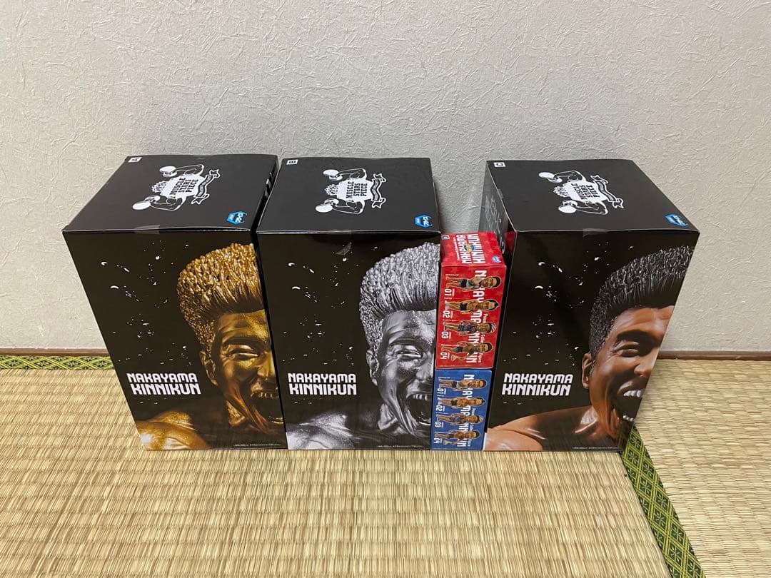 MUSCLE STARS PIECE なかやまきんに君 フィギュア 5個
