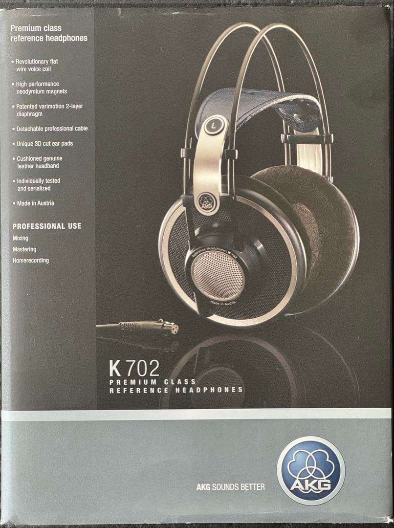 i*o様 AKG K 702 有線ヘッドホン