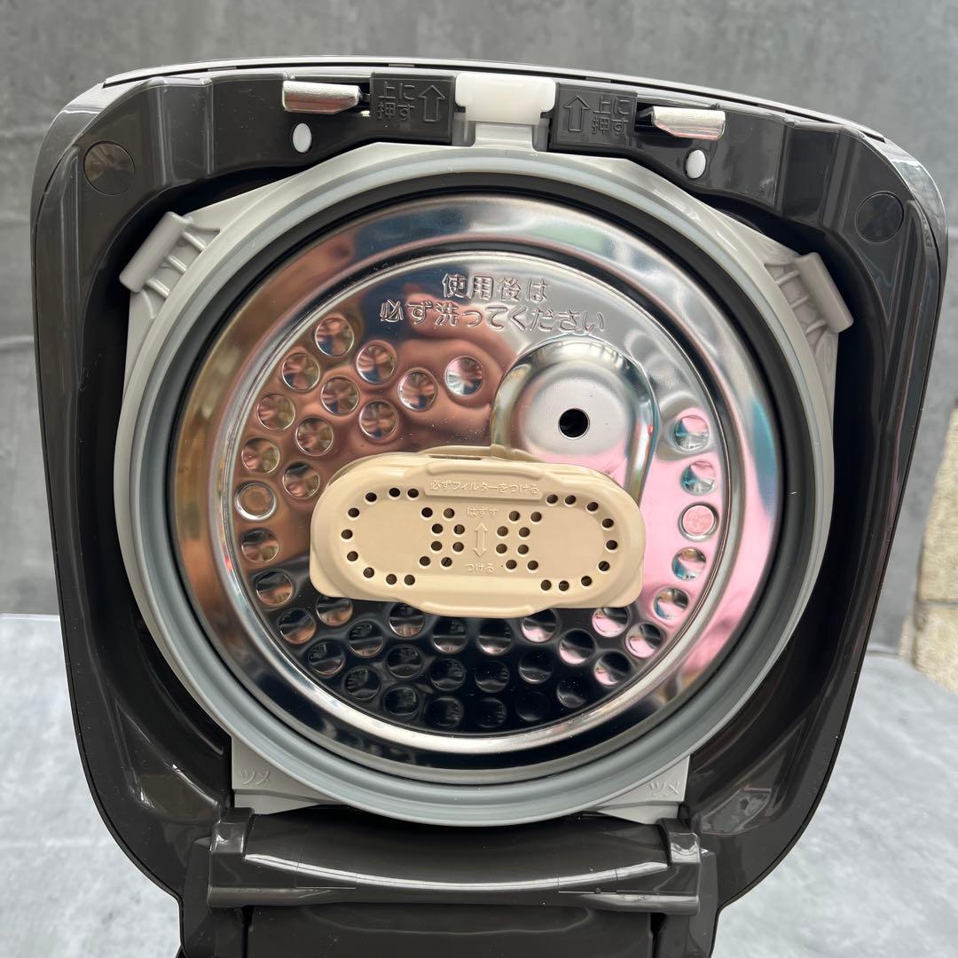 美品✨ 象印 ZOJIRUSHI NP-NC10 炊飯器 ブラウン 5合炊き