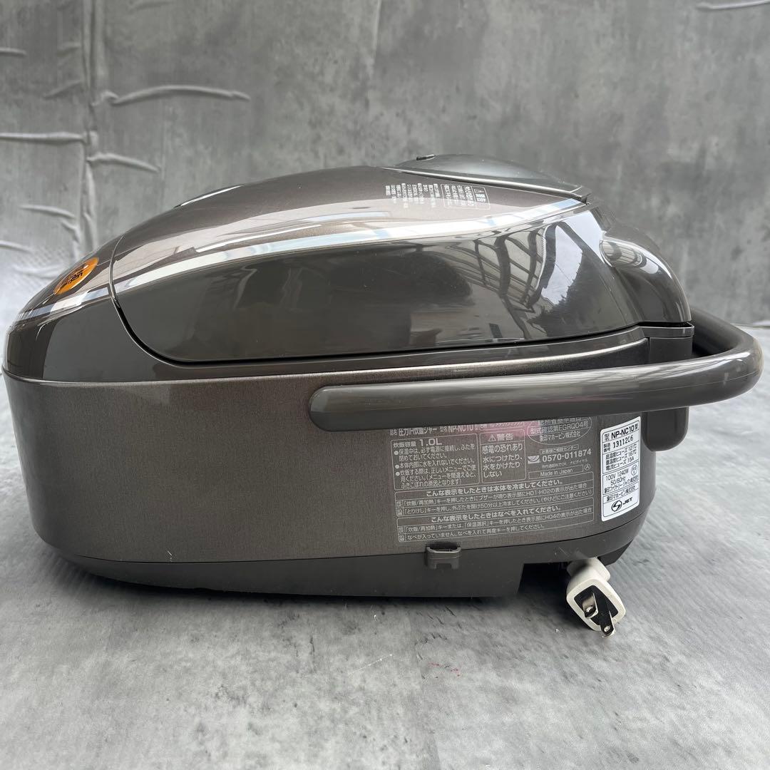 美品✨ 象印 ZOJIRUSHI NP-NC10 炊飯器 ブラウン 5合炊き