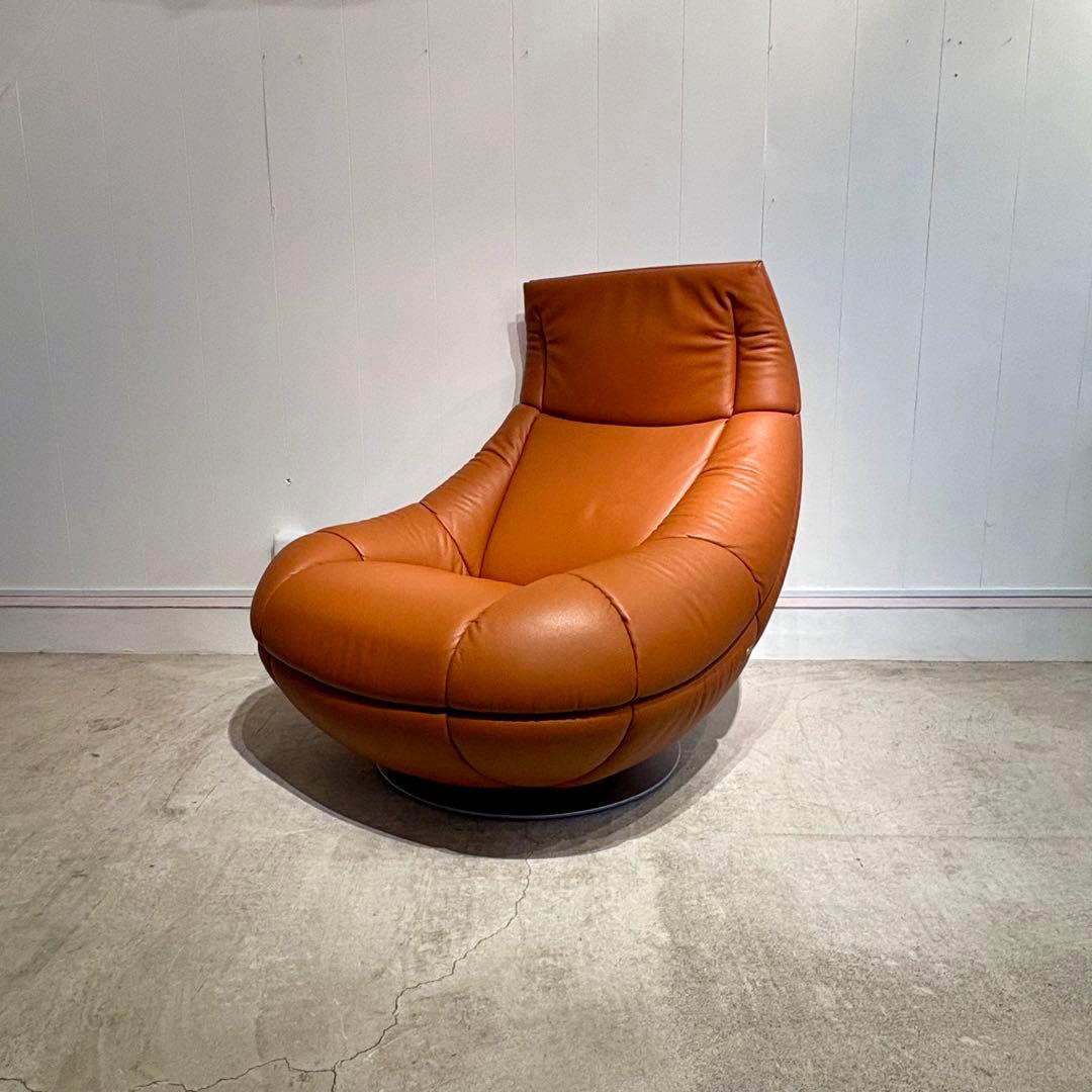 de sede スイス製　レザー ラウンジチェア