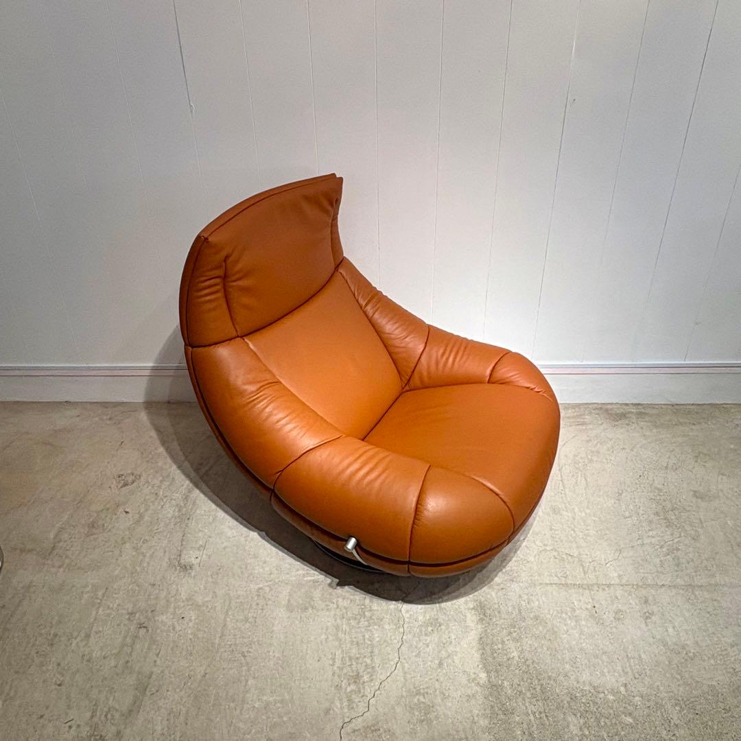 de sede スイス製　レザー ラウンジチェア
