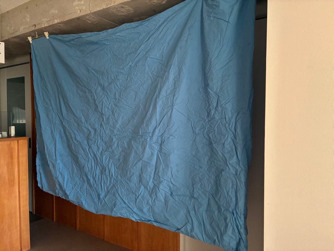 テクラ　布団カバー　150×210 シングルサイズ　Dove blue