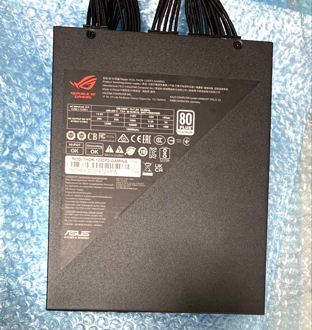 【12時間限定値引き】ROG-THOR-1200P2-GAMING