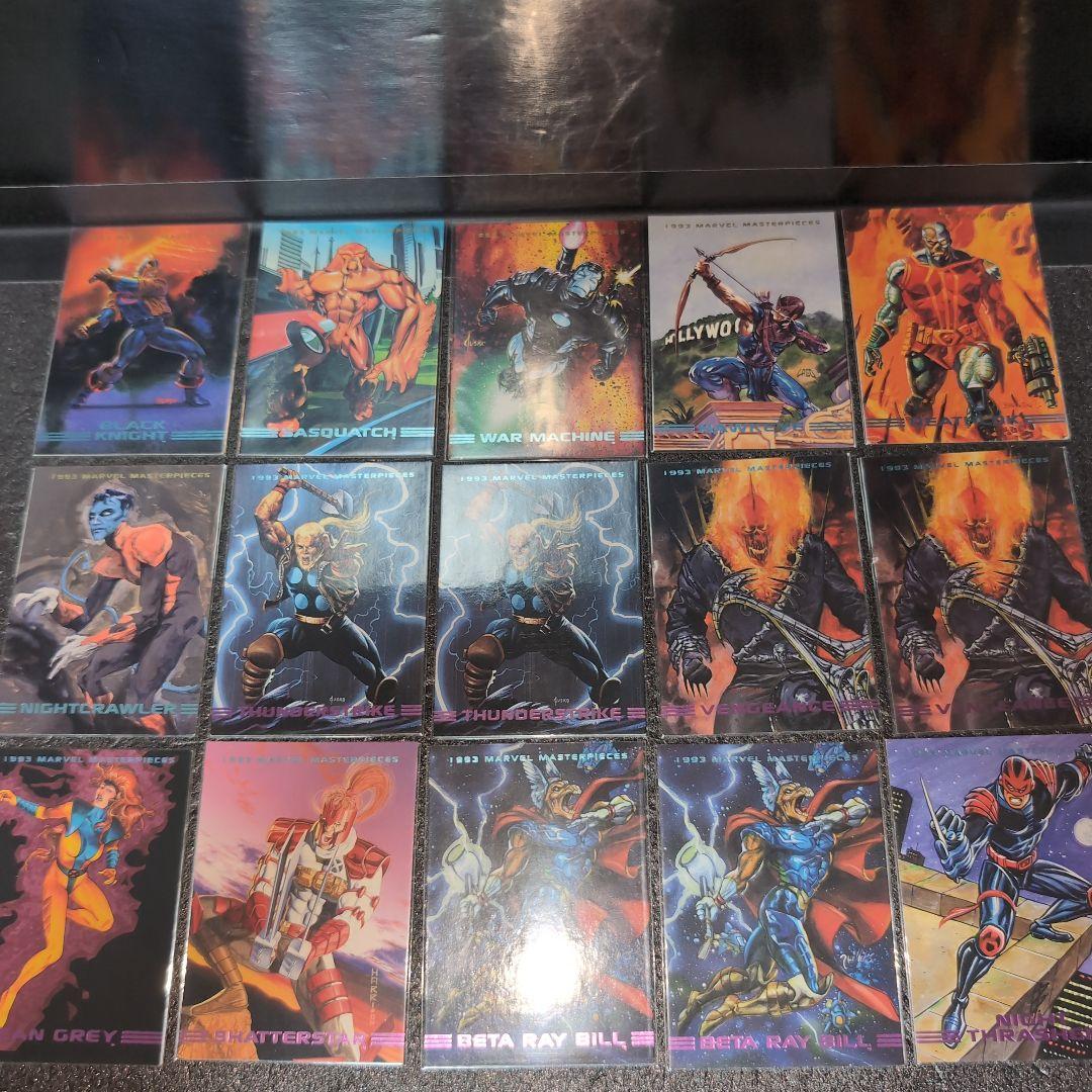 MARVEL 1993 トレーディングカード まとめ メルカリ便