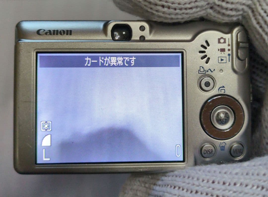 ジャンク　デジカメ　CANON　PC1193