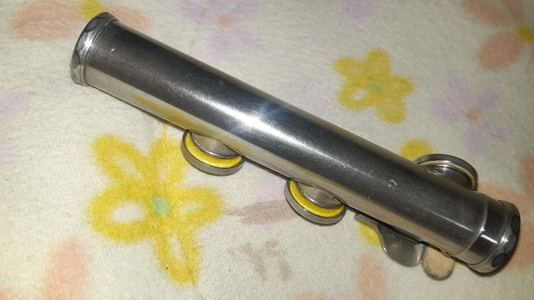 値下！　良音！（リップ銀製）ケース新品！ミヤザワMS70洋銀製　調整済 (^^♪