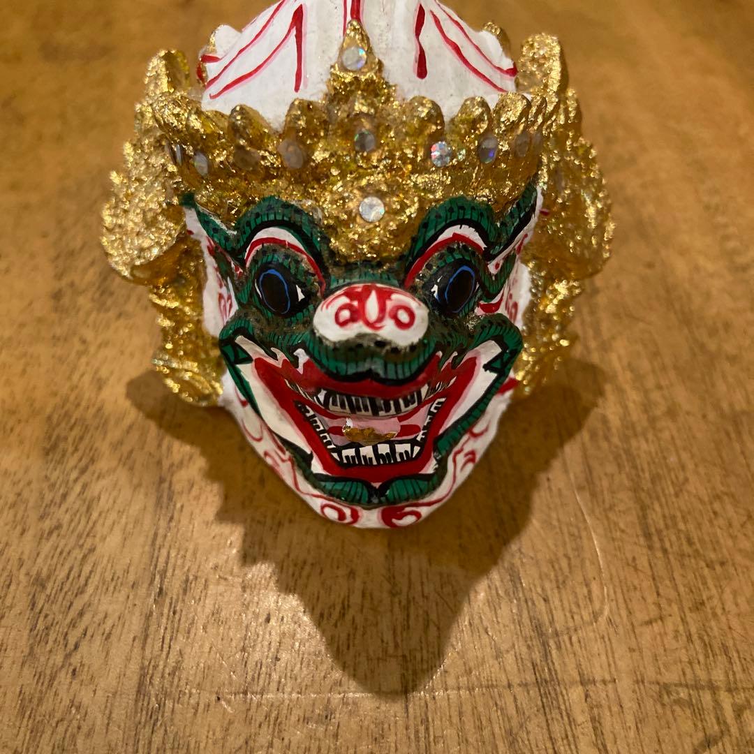 タイ陶器製BUDDHO コン・ハヌマーン、ラーマーヤナ