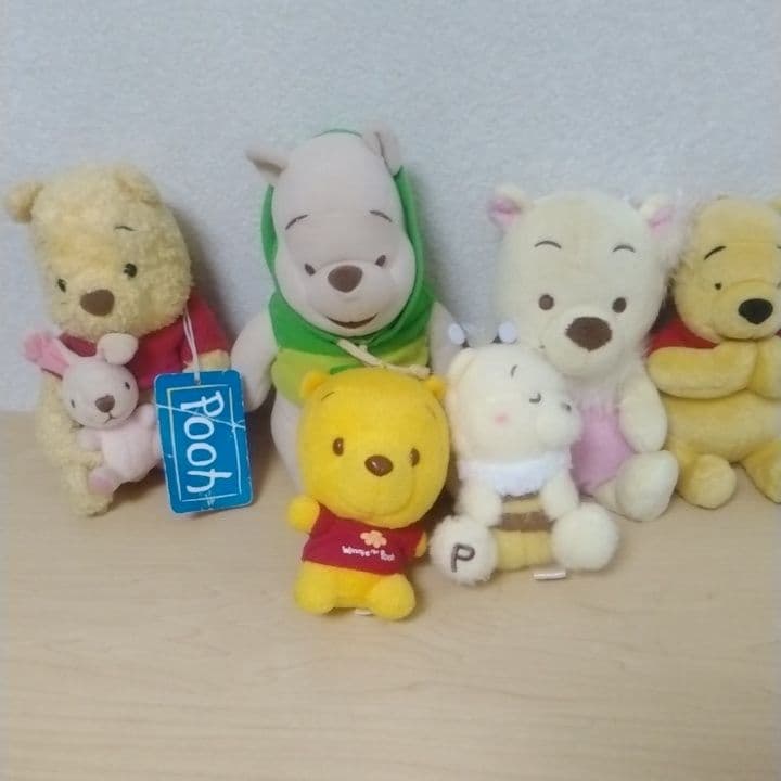 くまのプーさん　ぬいぐるみまとめ売り　26点セット
