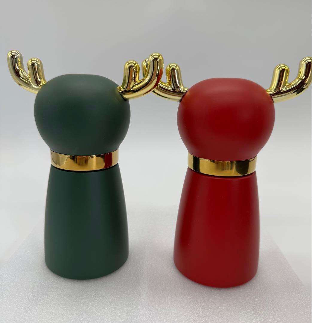 VEVOK chef ソルト&ペッパーミル クリスマストナカイ（管理No.R2）