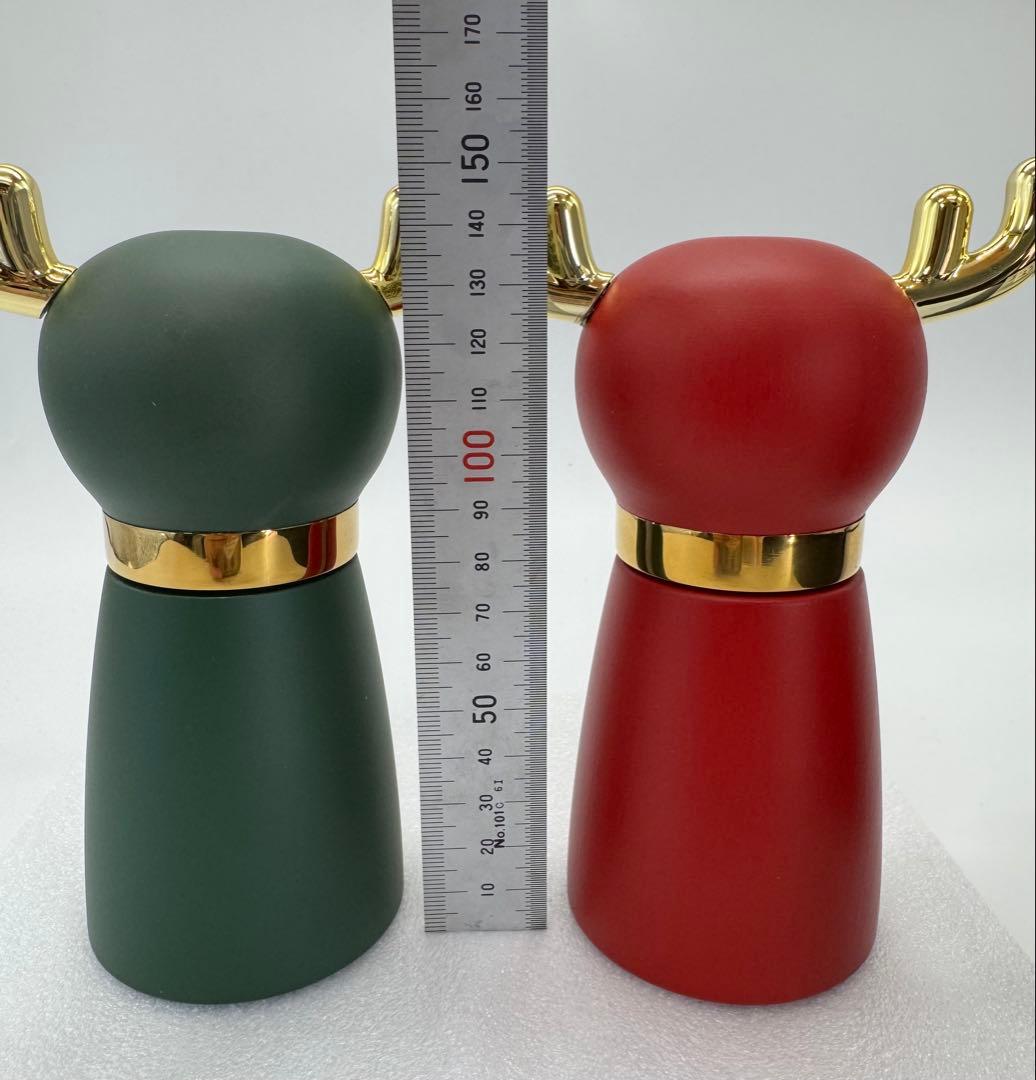 VEVOK chef ソルト&ペッパーミル クリスマストナカイ（管理No.R2）