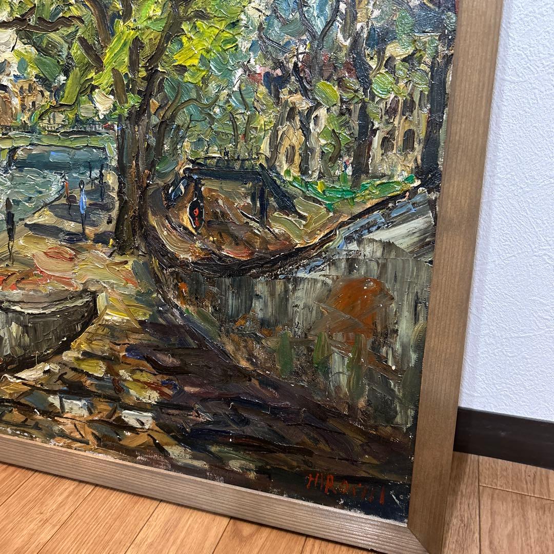 金*ん様 佐伯浩　油彩画　Ｆ15