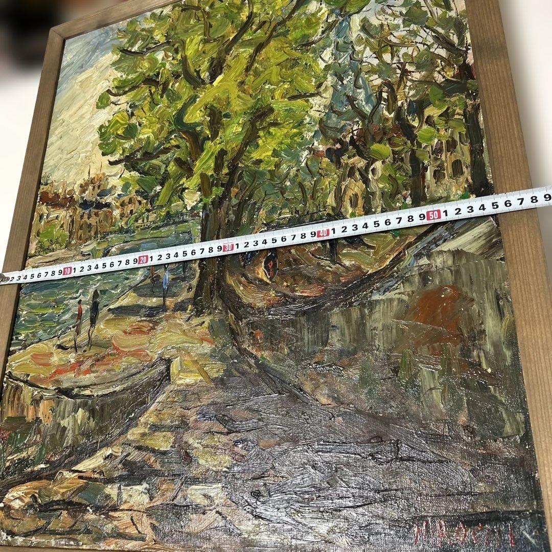 金*ん様 佐伯浩　油彩画　Ｆ15