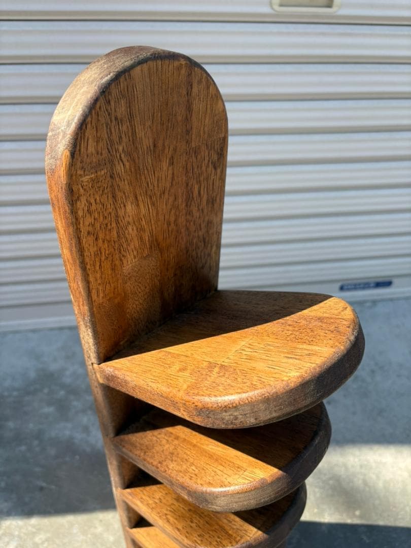 【大工さんDIY】木製ニット帽スタンド 無垢材 ナチュラル家具