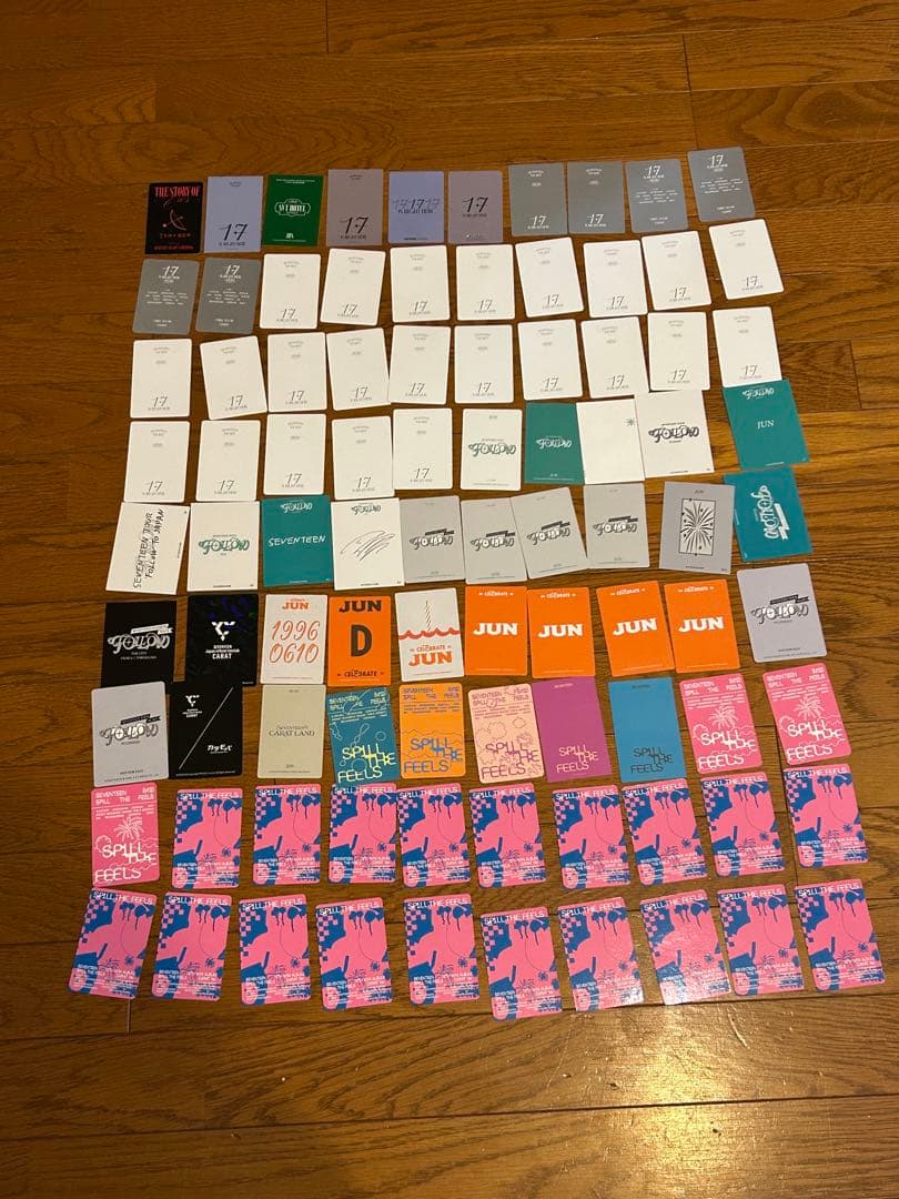 SEVENTEEN セブチ ジュン トレカ 195枚セットまとめ売り
