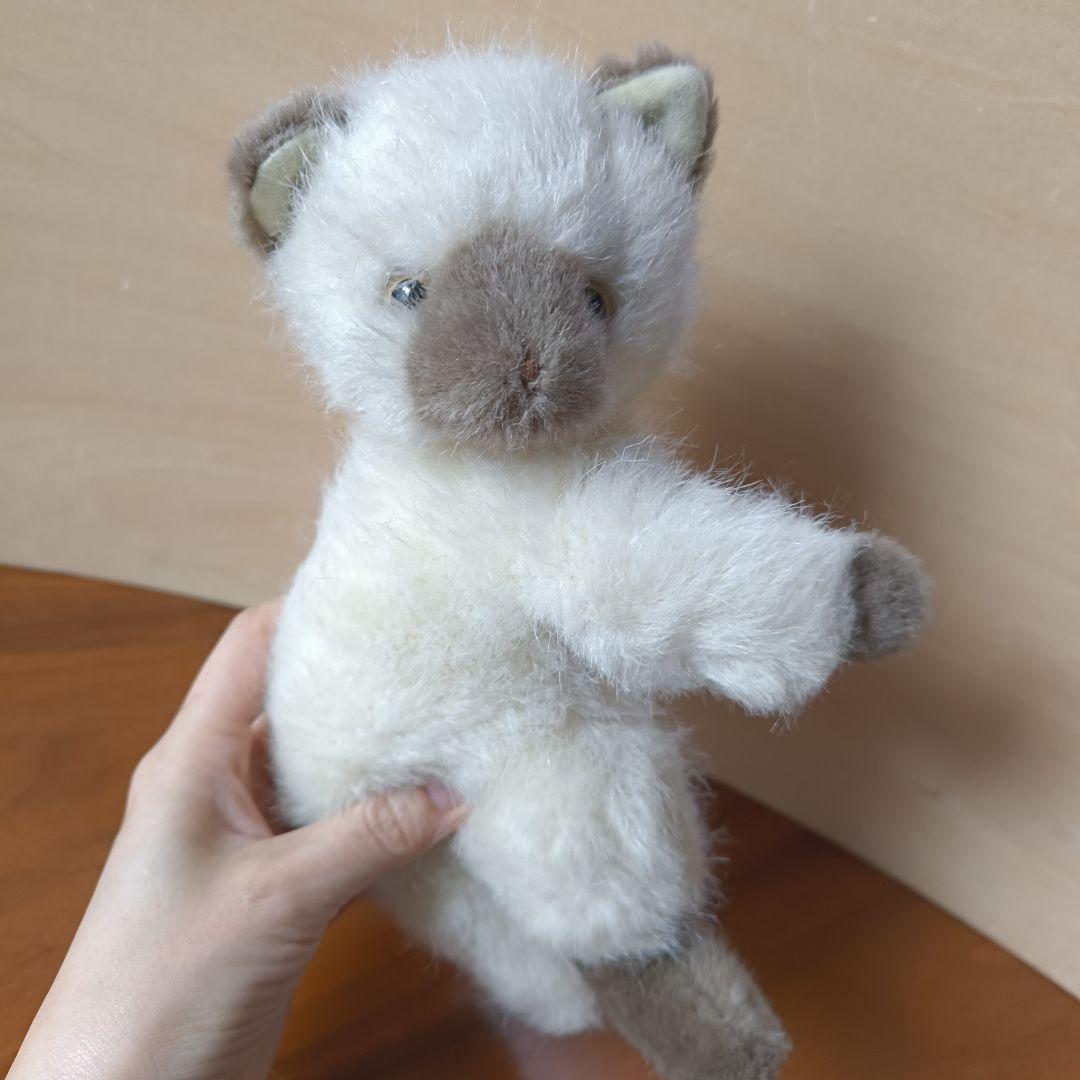 C*l様 日本製　モンスイユ　monseuil くたくた　シャム猫　首が回る　ぬ