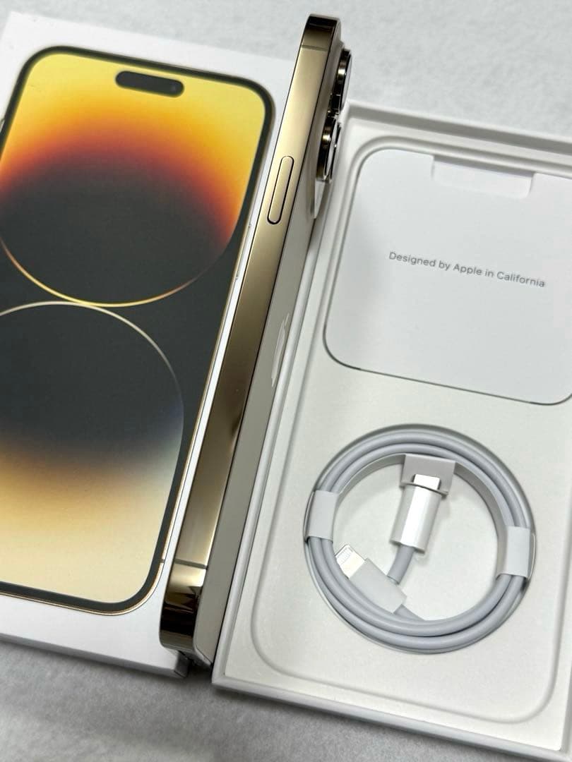 Apple iPhone 14 Pro Max 128GBゴールド 本体