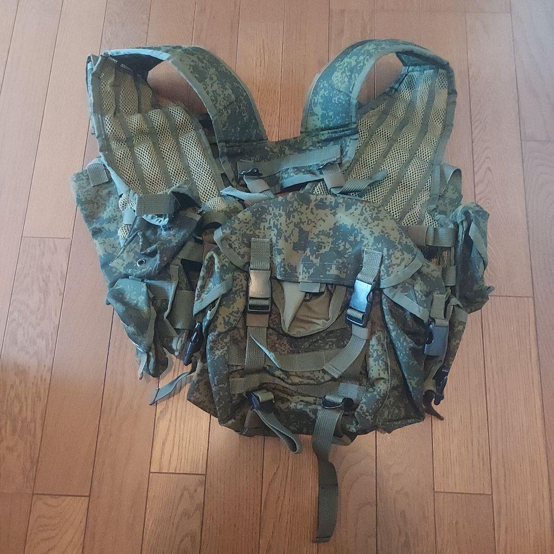 ロシア軍　デジタルフローラ迷彩　タクティカルベスト 6sh112　官給品　実物