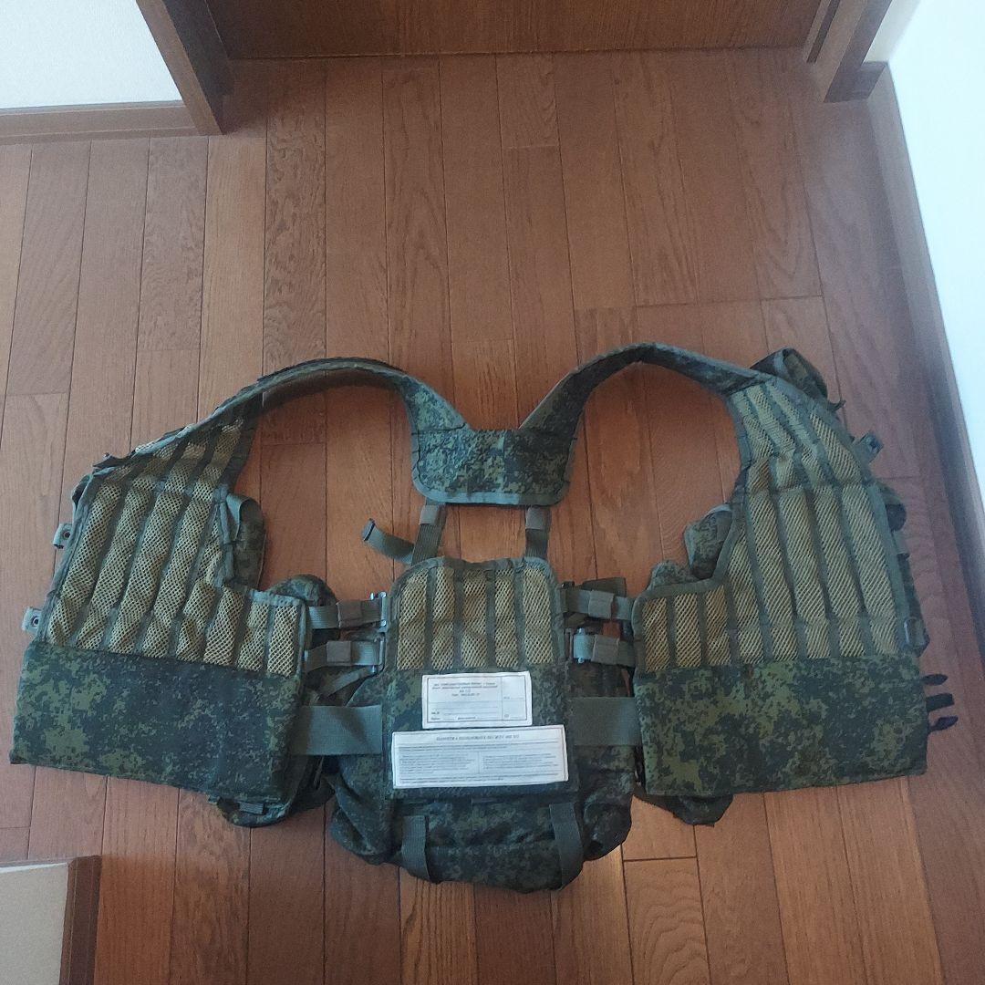 ロシア軍　デジタルフローラ迷彩　タクティカルベスト 6sh112　官給品　実物
