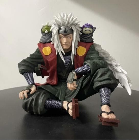 ナルト　NARUTO　自来也　フィギュア　塗装完成品