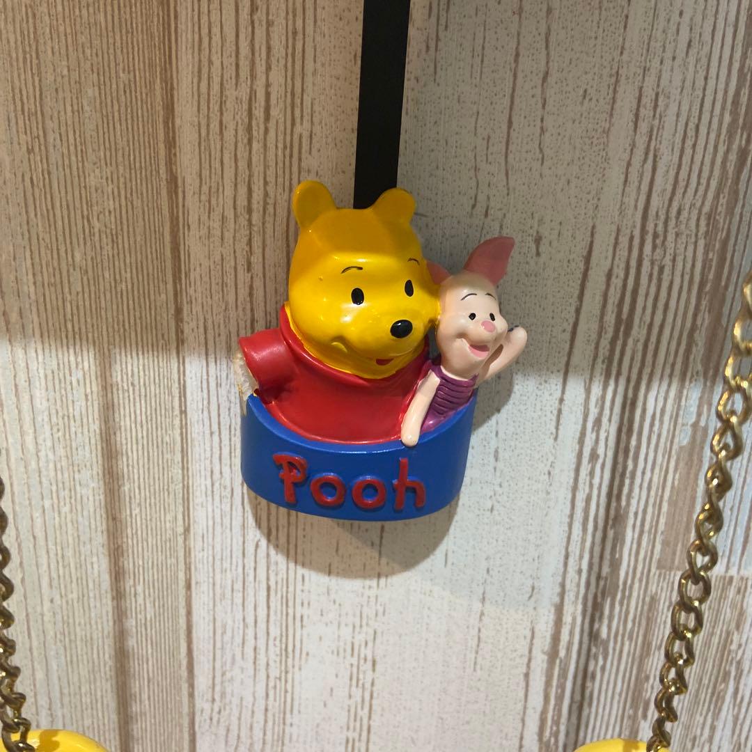 くまのプーさん 振り子時計 陶器 レア